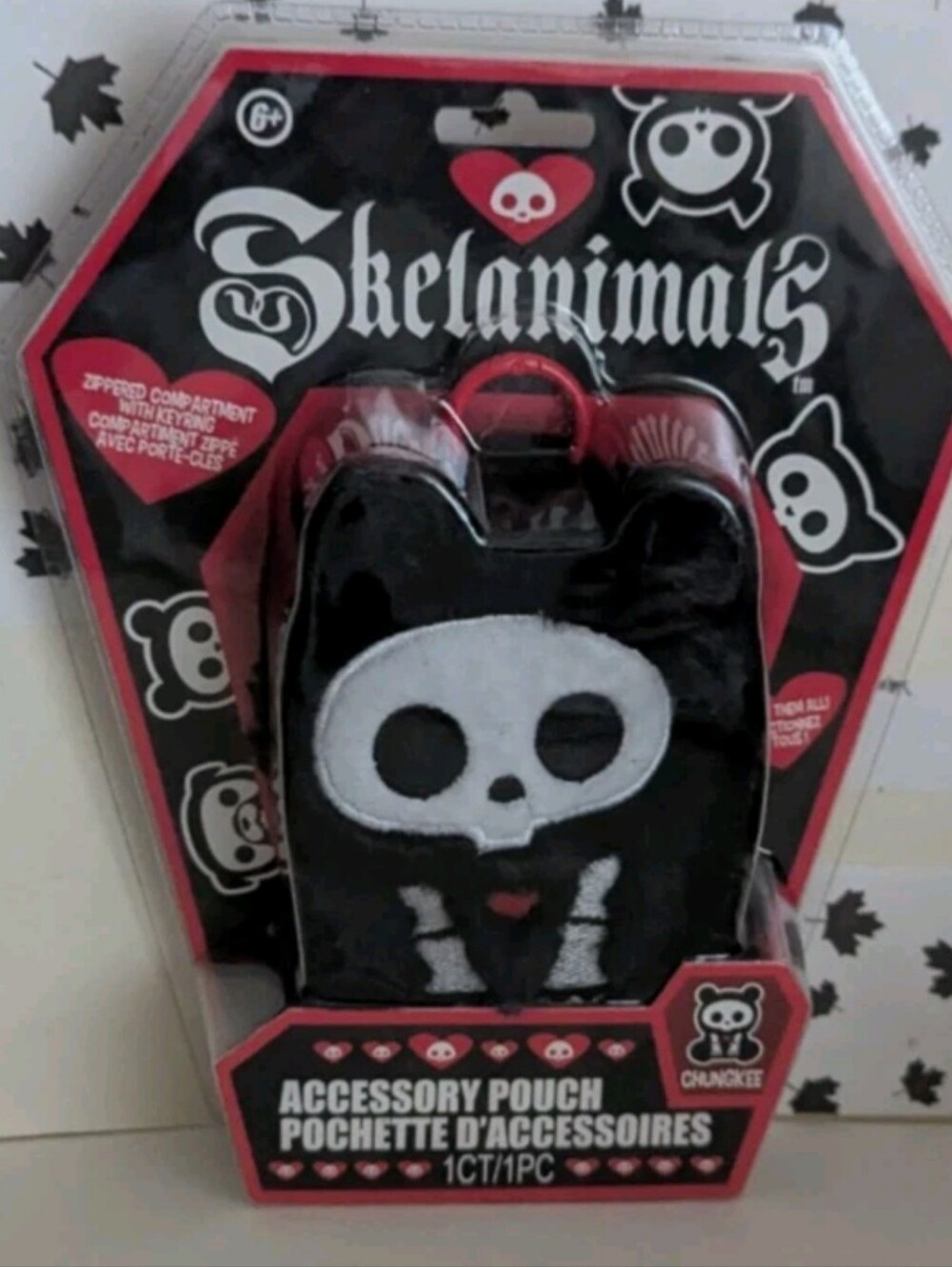 Skelanimals Hasbro Accessory Pouch with Keyring - Chungkee